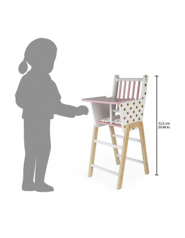 Chaise haute Candy Chic - Janod Chaise haute Candy Chic - Janod