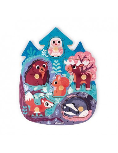Puzzle Happy Forest - Janod Puzzle Happy Forest - Janod