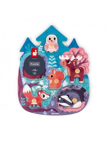 Puzzle Happy Forest - Janod Puzzle Happy Forest - Janod