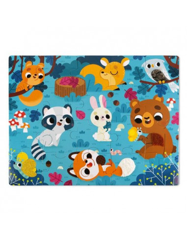 Puzzle tactile les animaux de la... Puzzle tactile les animaux de la...