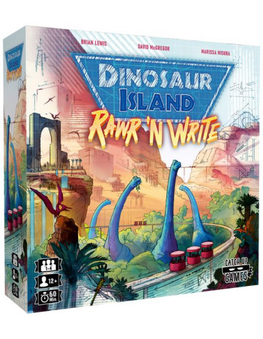 Jeu Dinosaur island Rawr'N'write