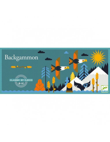 Backgammon - jeu Djeco