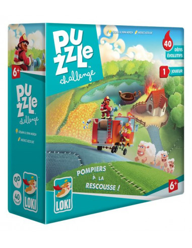 Puzzle Challenge Pompiers à la...