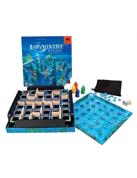 Labyrinthe - Ravensburger - Jeu de société famille - Chasse au trésor dans  un labyrinthe en mouvement - Dès 7 ans