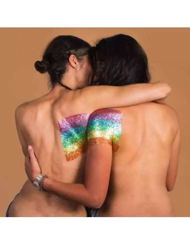 Maquillage kit paillettes Fierté - Si... Maquillage kit paillettes Fierté - Si...