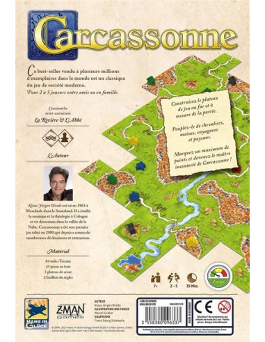 Jeu Carcassonne Jeu Carcassonne