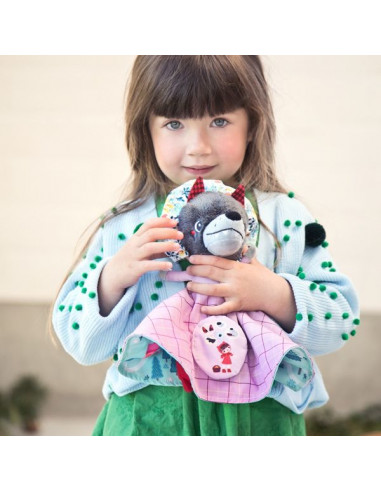 Marionnette réversible Chaperon rouge... Marionnette réversible Chaperon rouge...