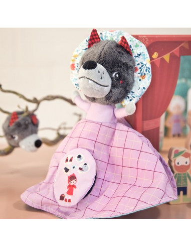 Marionnette réversible Chaperon rouge... Marionnette réversible Chaperon rouge...