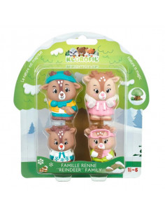 4 personnages famille Renne... 2