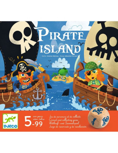 Jeu Pirate Island - Djeco Jeu Pirate Island - Djeco