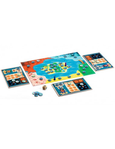 Jeu Pirate Island - Djeco Jeu Pirate Island - Djeco