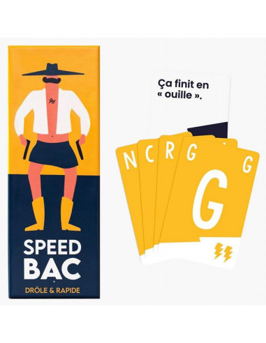 Jeu Speedbac jaune Jeu Speedbac jaune