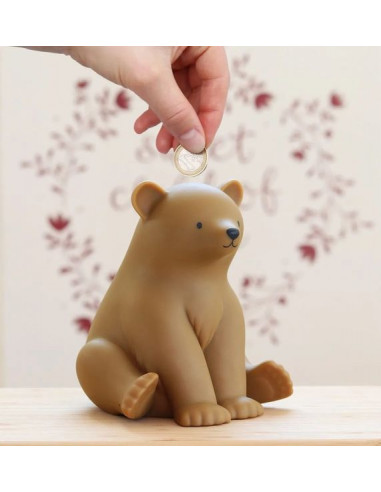 Tirelire ours - A Little Lovely Company Tirelire ours - A Little Lovely Company