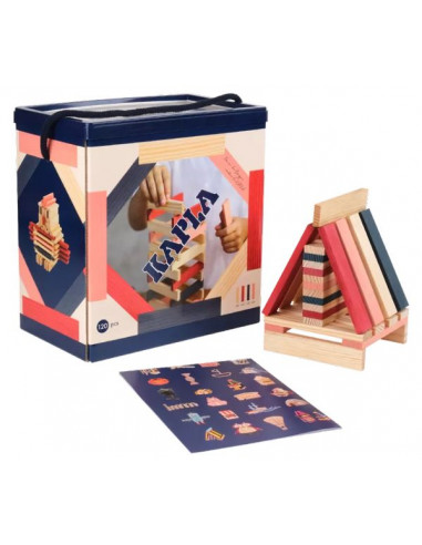 Baril 120 bleu, rose, rouge - Kapla Baril 120 bleu, rose, rouge - Kapla