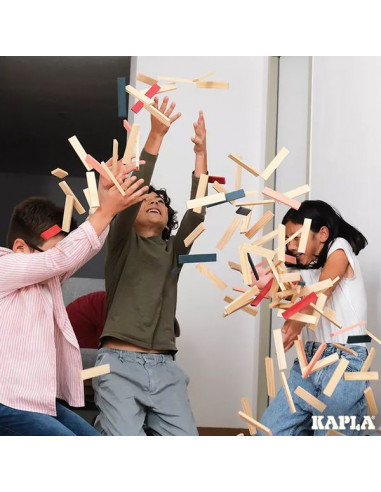 Baril 120 bleu, rose, rouge - Kapla Baril 120 bleu, rose, rouge - Kapla