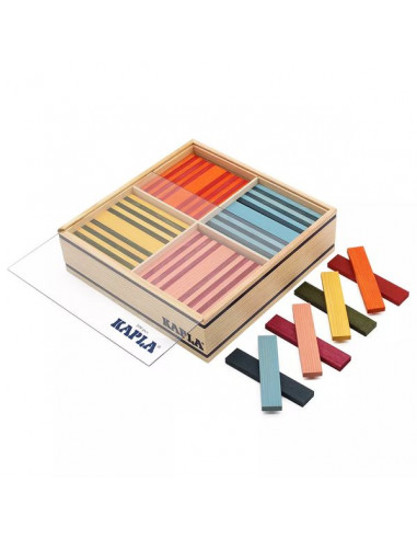Octocolor boite de 100 Kapla Octocolor boite de 100 Kapla