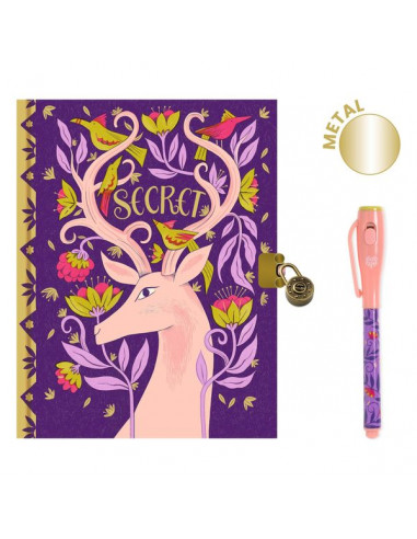 Carnet secret avec feutre magique Melissa - Lovely paper by Djeco