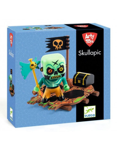 Skullapic figurines pirate Arty Toys... Skullapic figurines pirate Arty Toys...