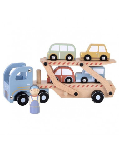 Transport Transporteur de voitures camion Véhicules jouets éducatifs  Voiture cadeau pour enfants