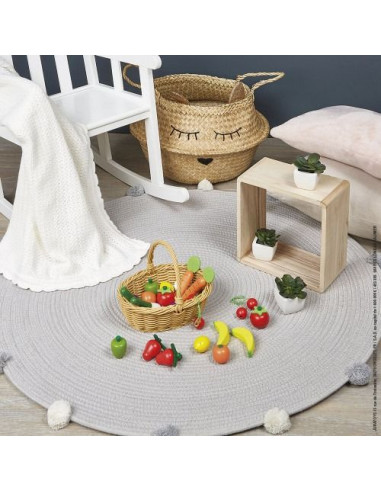 Panier de fruits et légumes - Janod Panier de fruits et légumes - Janod