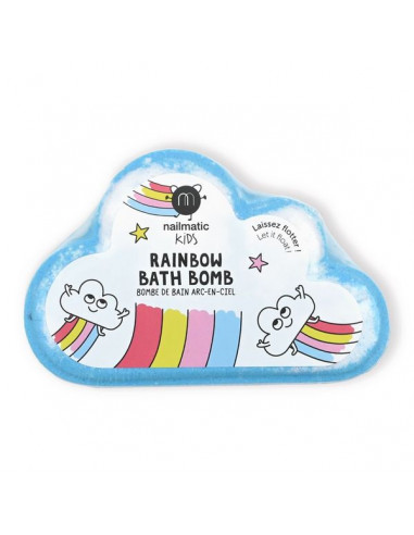 Bombe de bain arc-en-ciel - Nailmatic