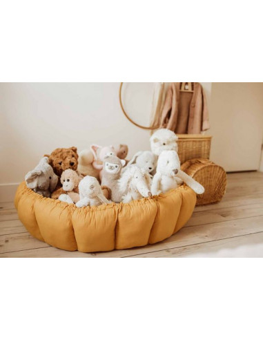 Tapis de jeu 3 en 1 Bloom moutarde -... Tapis de jeu 3 en 1 Bloom moutarde -...