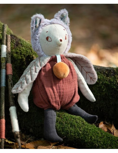 Poupée chat Giboulée Après la pluie -... Poupée chat Giboulée Après la pluie -...