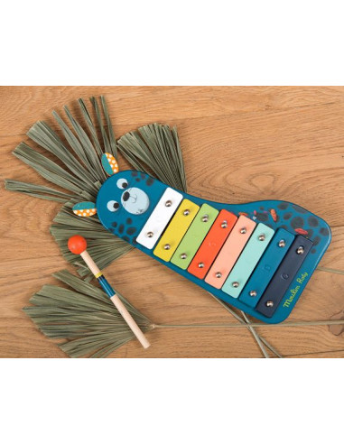 Métallophone Dans la jungle - Moulin... Métallophone Dans la jungle - Moulin...