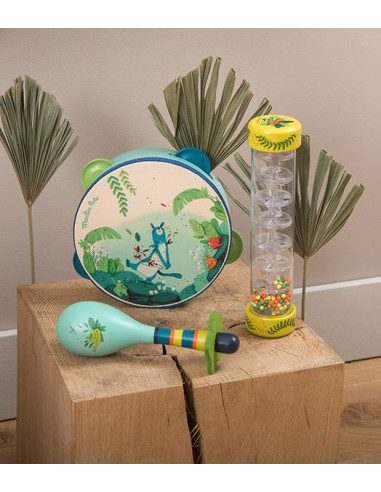 Tambourin bleu Dans la jungle -... Tambourin bleu Dans la jungle -...