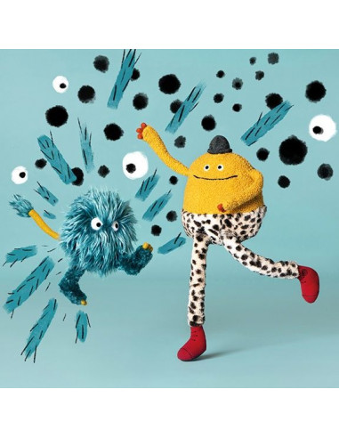 Mouni jaune Les Schmouks - Moulin Roty Mouni jaune Les Schmouks - Moulin Roty