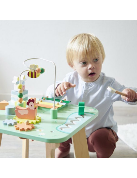 Table d'activités en bois Jolie Prairie Janod