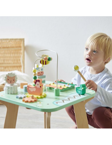 Table d’activités jolie prairie - Janod Table d’activités jolie prairie - Janod