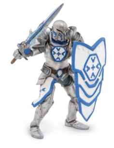Figurine chevalier d'argent...