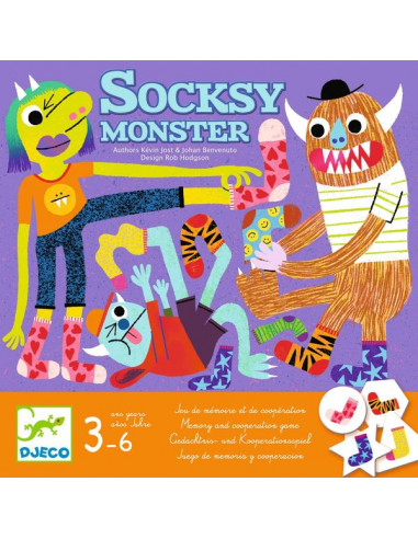 Jeu Socksy Monster - Djeco