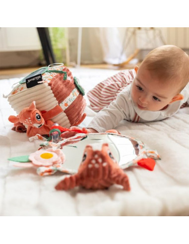 Miroir jouet pour bébé - Jouet d'éveil dès la naissance, éveil sensoriel