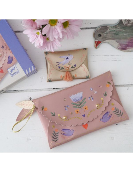 Trousse dore ecole crayon maquillage personnalisee dreamcatcher