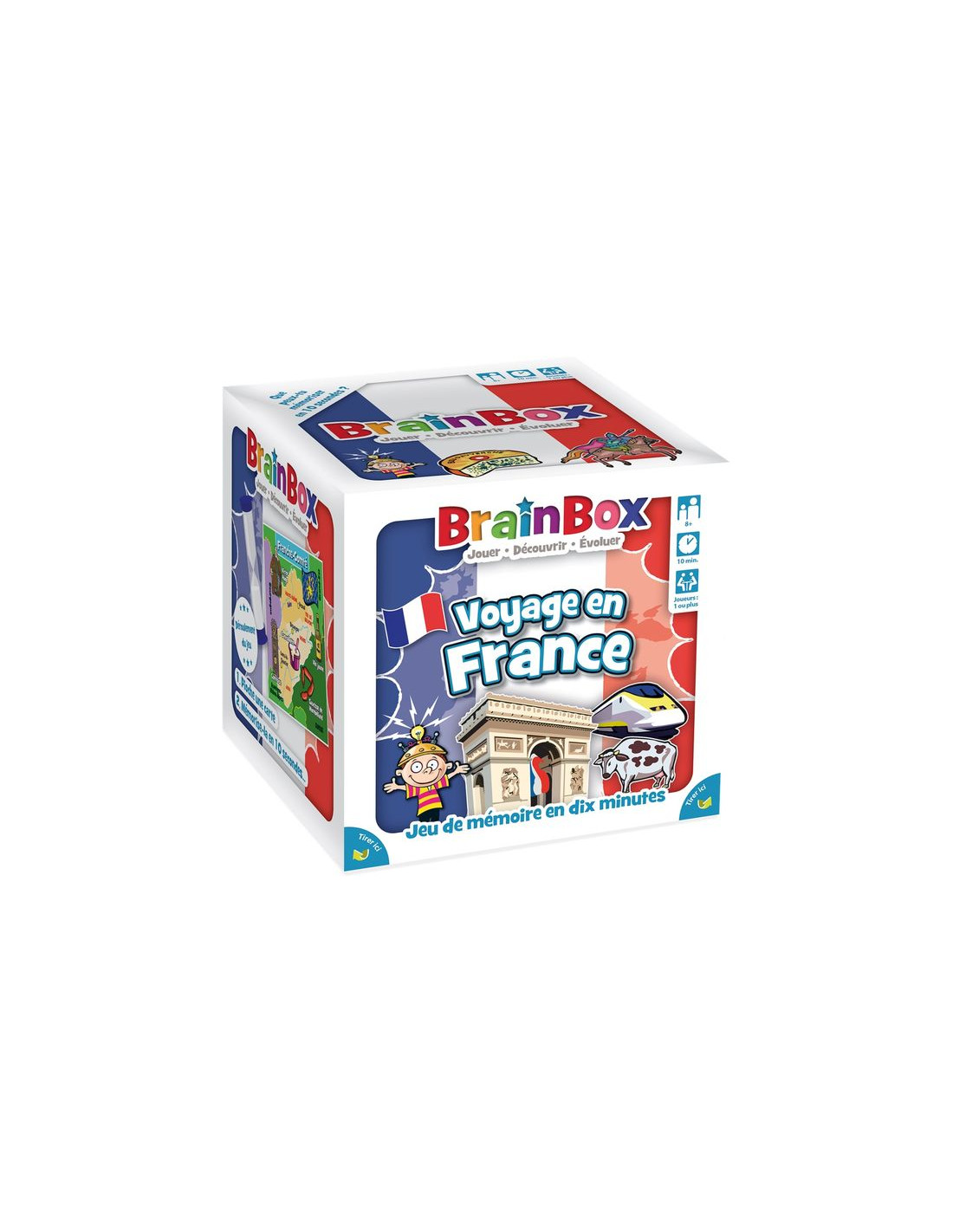 Brainbox voyage en France - jeu éducatif 