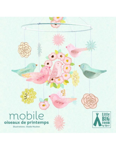 Mobile Oiseaux de printemps - Djeco