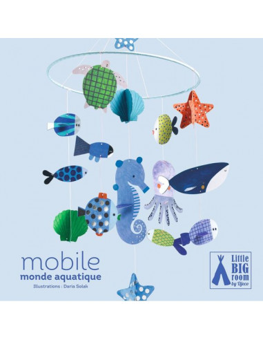 Mobiles enfant - décoration enfant Tête à modeler