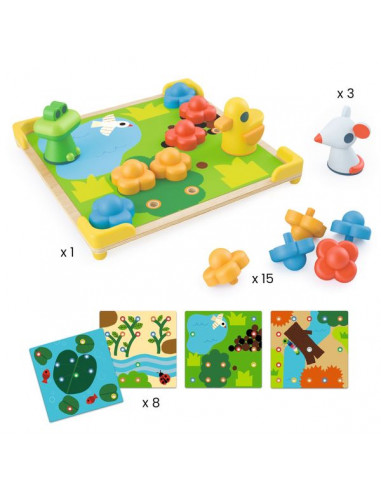 Mosaïco Ducky & Co - Djeco Mosaïco Ducky & Co - Djeco