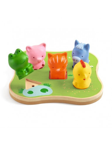 Puzzle sonore Caconimo - Djeco Puzzle sonore Caconimo - Djeco