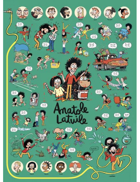 Poster en stickers Anatole Latuile - Poppik