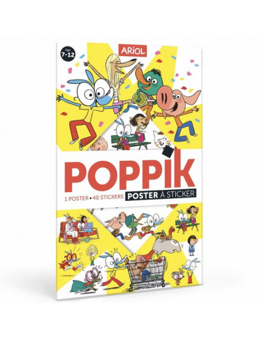 Poster en stickers Ariol - Poppik