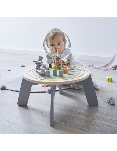 Table d'activités bébé en bois - Janod Sweet Cocoon