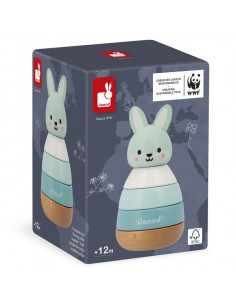 Empilable lapin WWF - Janod 2
