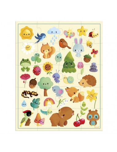 Puzzle Imagier de la nature 20 pièces... Puzzle Imagier de la nature 20 pièces...