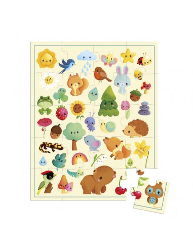 Puzzle Imagier de la nature 20 pièces... Puzzle Imagier de la nature 20 pièces...