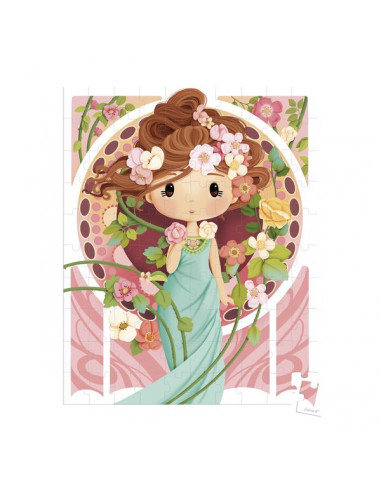 Puzzle inspiré de Mucha 100 pièces -... Puzzle inspiré de Mucha 100 pièces -...