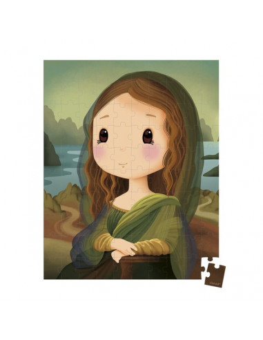 Puzzle inspiré de Leonard de Vinci... Puzzle inspiré de Leonard de Vinci...