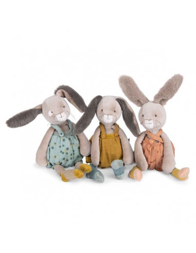 Lapin argile Trois Petits Lapins -... Lapin argile Trois Petits Lapins -...